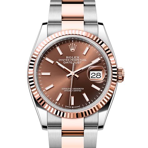 Reloj Rolex Datejust 36: acero Oystersteel y oro Everose.